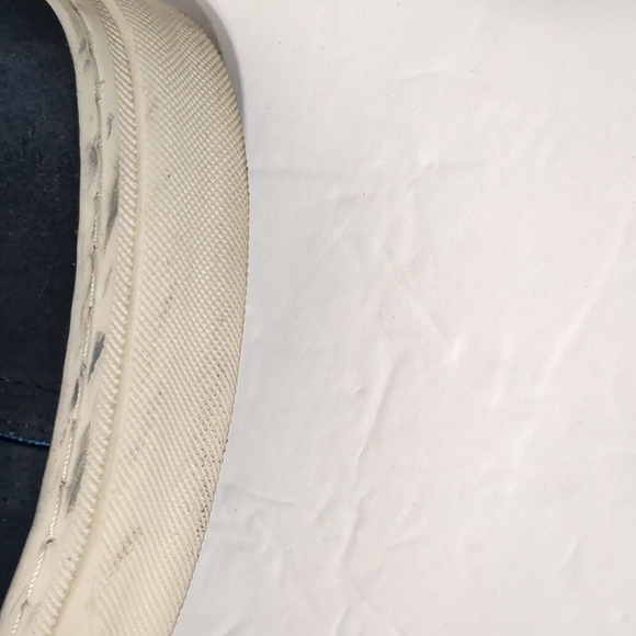 Vince Camuto dark Blue Leather laces shoes Sneakers men size 9.5 - Picture 4 of 9